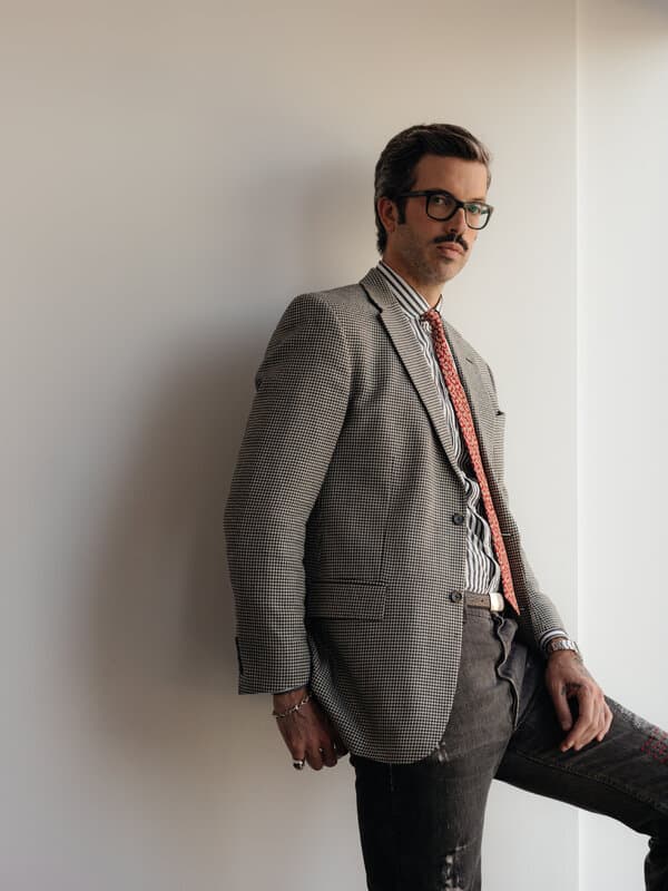 Portrait of Will Welch, departing editor of GQ magazine