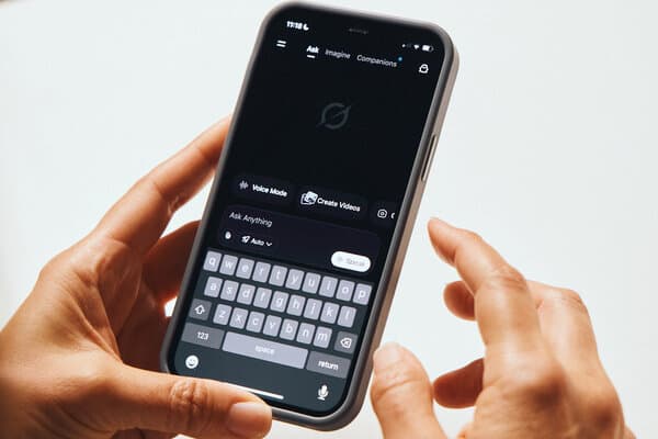 A graphic illustration depicting AI generating synthetic or manipulated images, representing the controversy around Grok deepfakes.