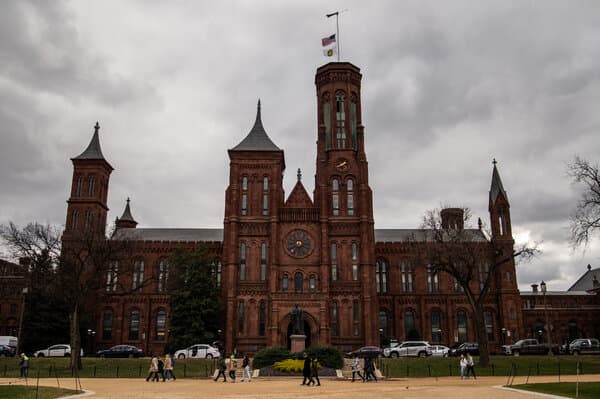 Smithsonian castle building exterior