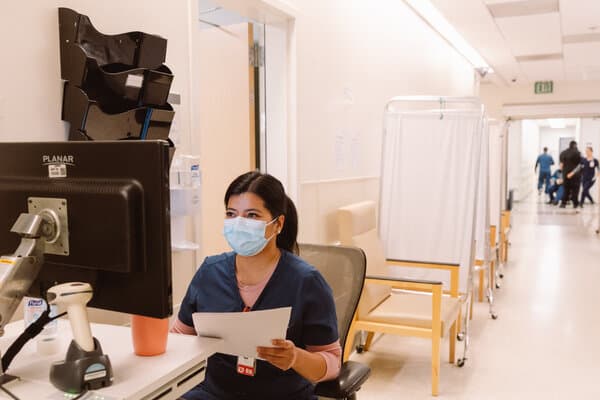 Congressional chamber during vote on health subsidy legislation