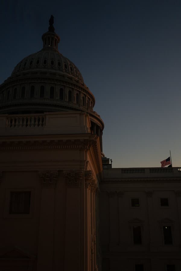 Congressional leaders meeting to discuss legislation challenging former President Trump's policies