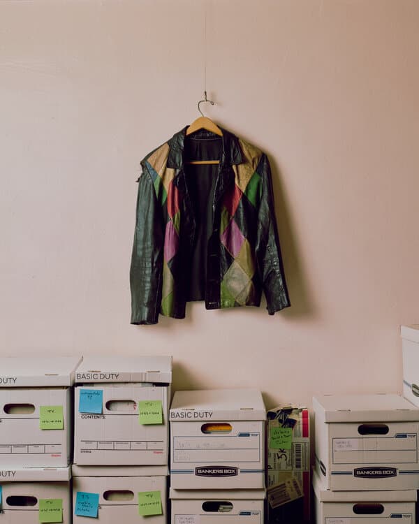 Archival materials related to musician Tom Verlaine, including notebooks and photographs.